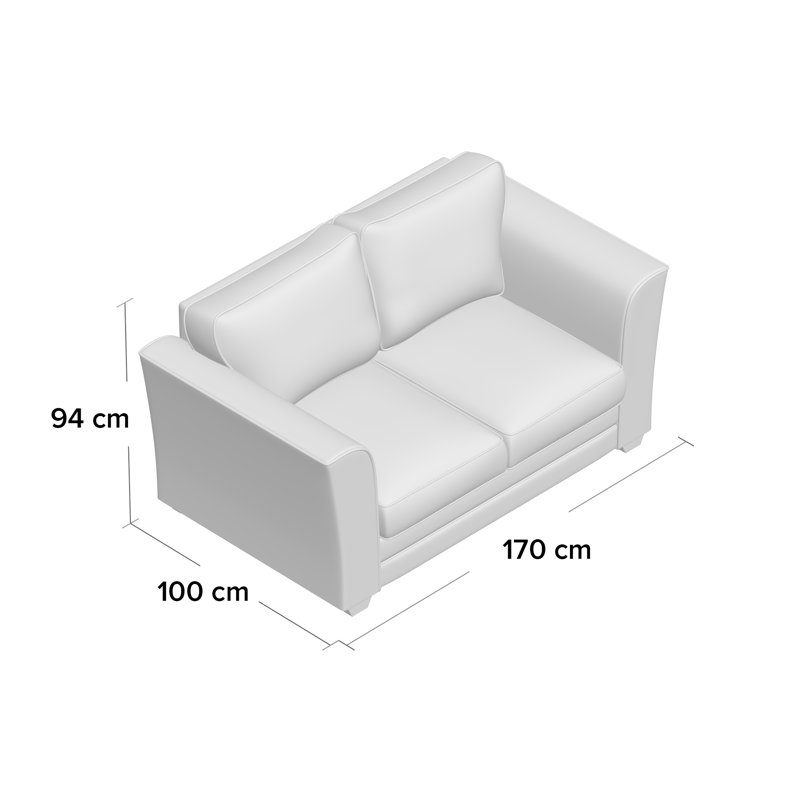 Three Posts Belvidere 2 Seater Upholstered Sofa Bed & Reviews Wayfair.co.uk